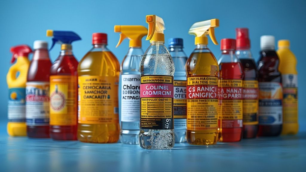 Quels produits ménagers faut-il éviter ?