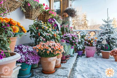 Des idées inspirantes pour maintenir votre jardin ou balcon coloré même durant les froids hivers